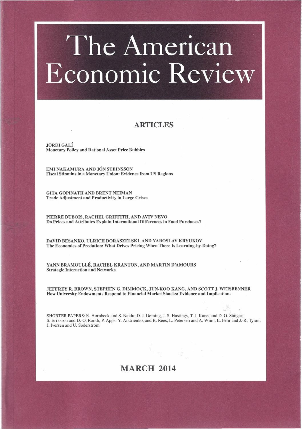 American Economic Review